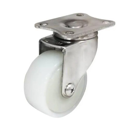 CASTER WHEEL OFF WHITE  2'' NON SWIVEL